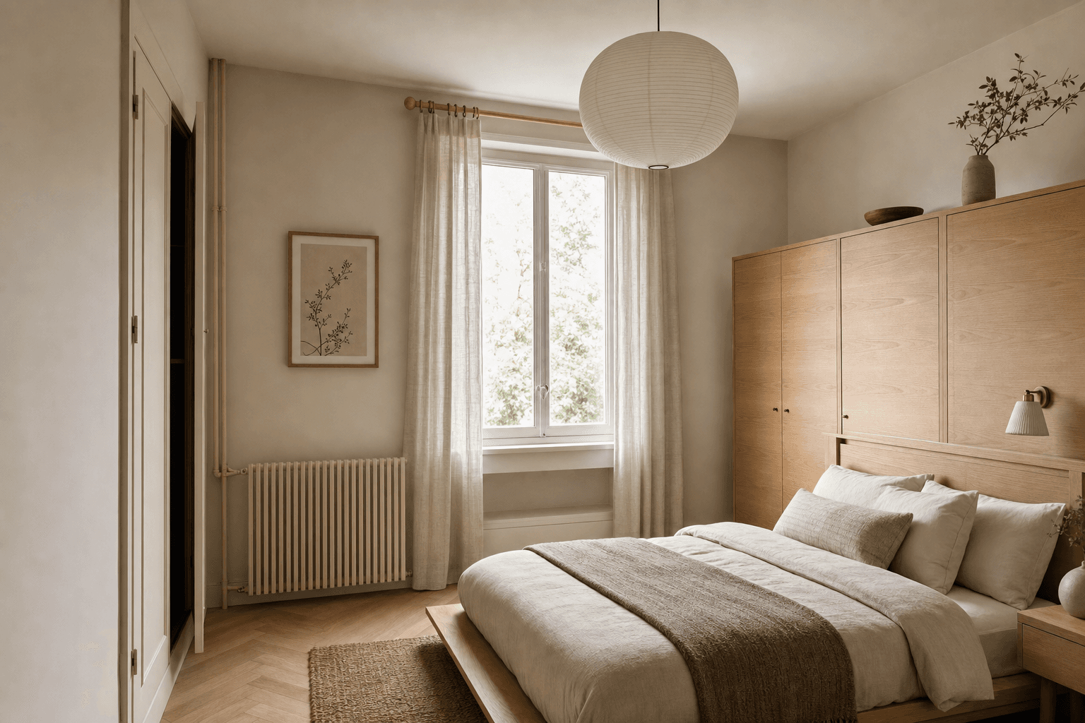 Chambre après rénovation