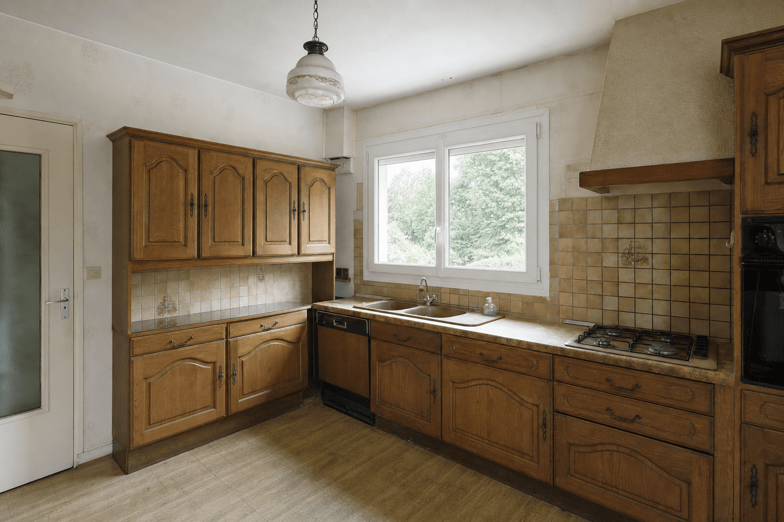 Cuisine avant rénovation