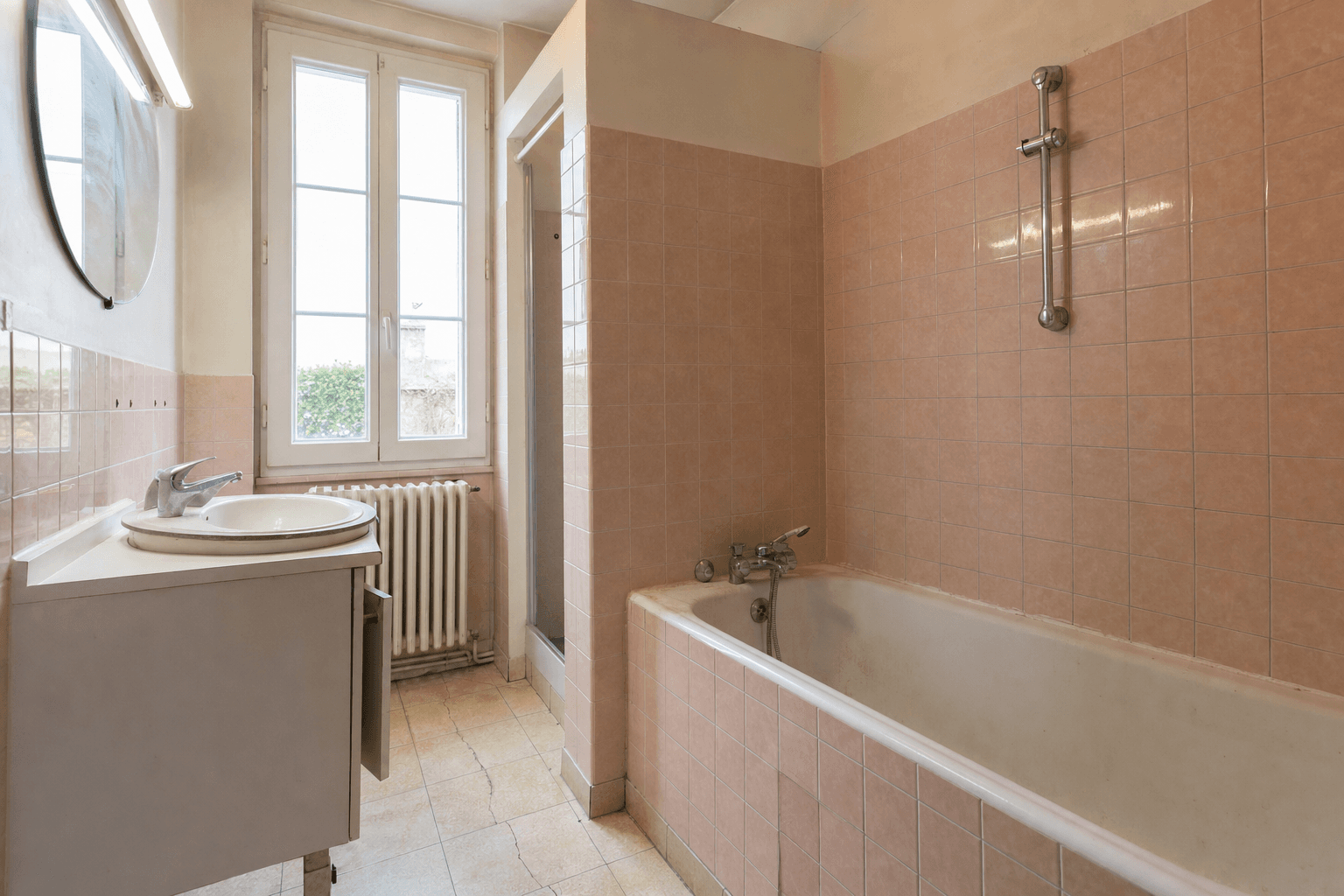 Salle de bain avant rénovation